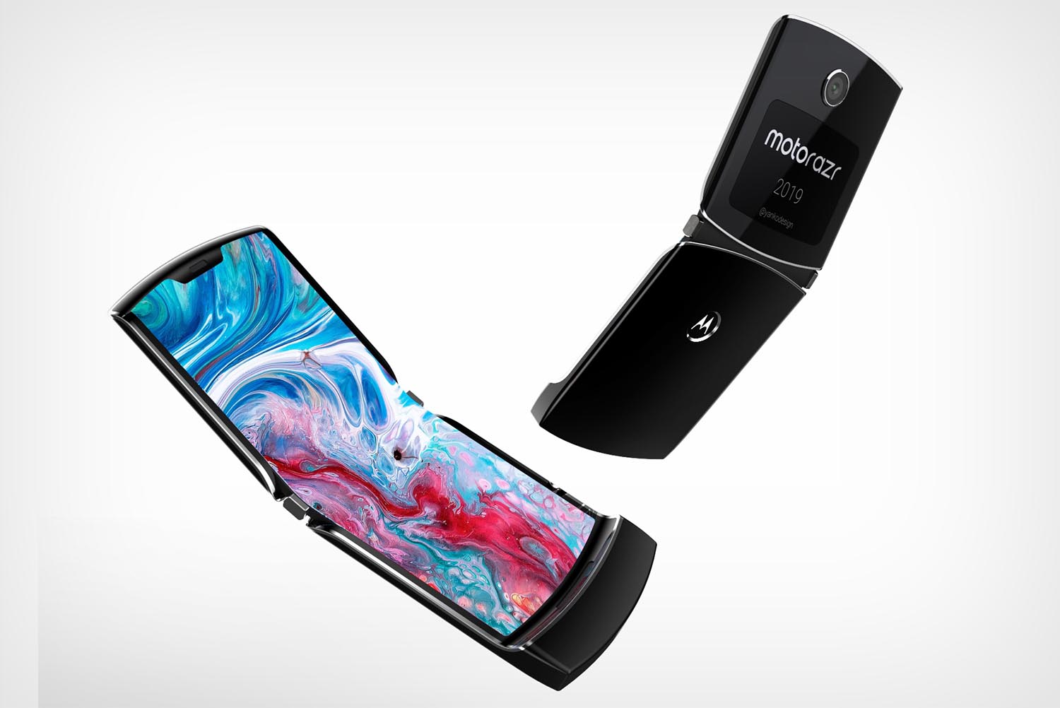 Leaked Motorola Razr Images Show Unique Form Factor, “Foldable Design”